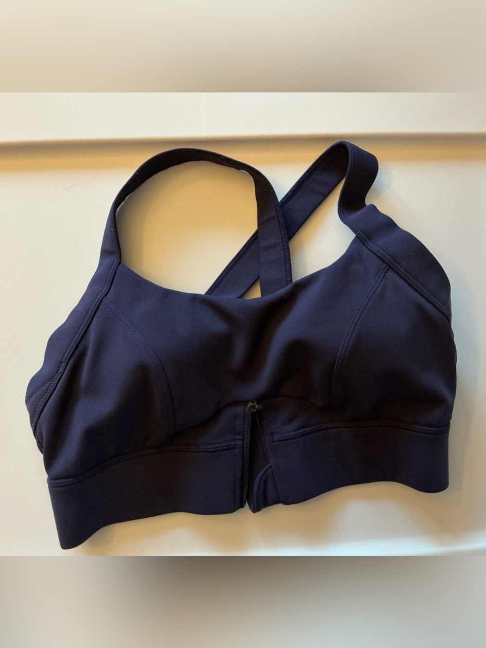 HALARA Deep Navy Racerback Performance Bra - Picture 3 of 5